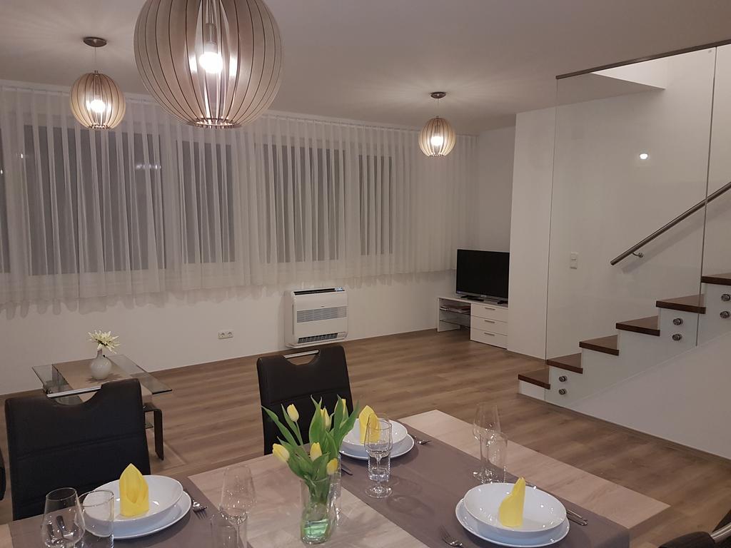 Penthouse Griemann 2 Fuer Max 4 Personen Mit Eigener Grosser Dachterrasse Zum Relaxen! Illmitz Eksteriør bilde
